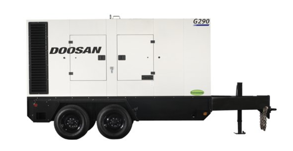 G290 portable 3 phase industrial commercial generators rental for rent  