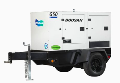G50 portable 3 phase industrial commercial generators rental for rent  